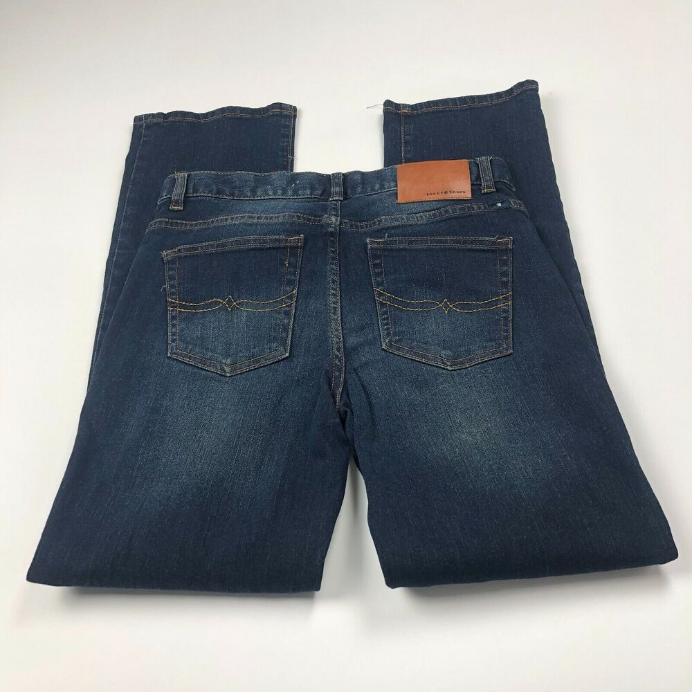 Lucky Brand Classic Straight 14 Tag (Actual 28W 27.5L) EUC Stretch Jeans